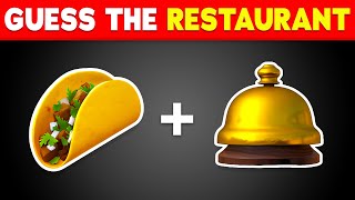 Guess The Fast Food Restaurants by Emoji... Can You Get Them All? 🍔🍟🌮