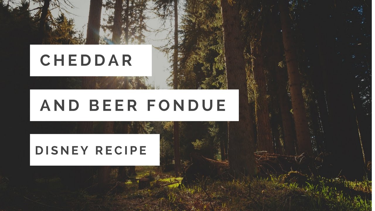 Cheddar and Beer Fondue from Walt Disney World's Wilderness Lodge