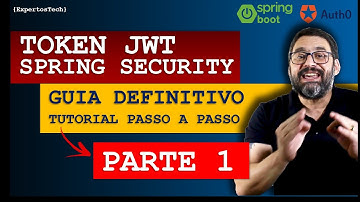 COMO CRIAR UM TOKEN JWT COM JAVA, SPRING BOOT, SPRING SECURITY E AUTH0 | API REST | PARTE 1