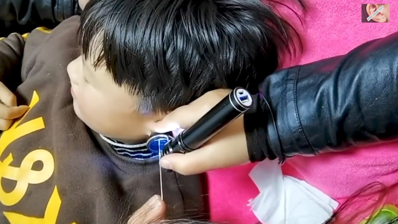 Relaxing Relaxing Ear Cleaning In Barbershop ASMR 237 YouTube