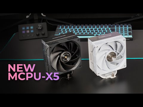 MCPU-X5: 280W TDP Heatsink with Next Generation Heatpipes | Mars Gaming