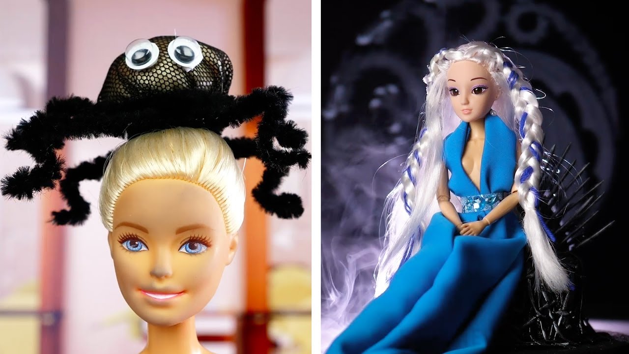 12 INCREDIBLE BARBIE MAKEOVER IDEAS