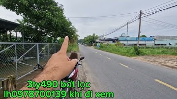 C250 đất bán 9 chủ gửi ,5×32 thổ cư hết đất xây tự do ,3ty490 xã tân thông hội huyện củ chi tphcm