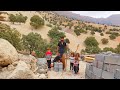 valila building a cabin for himself and his dog Chico part2
