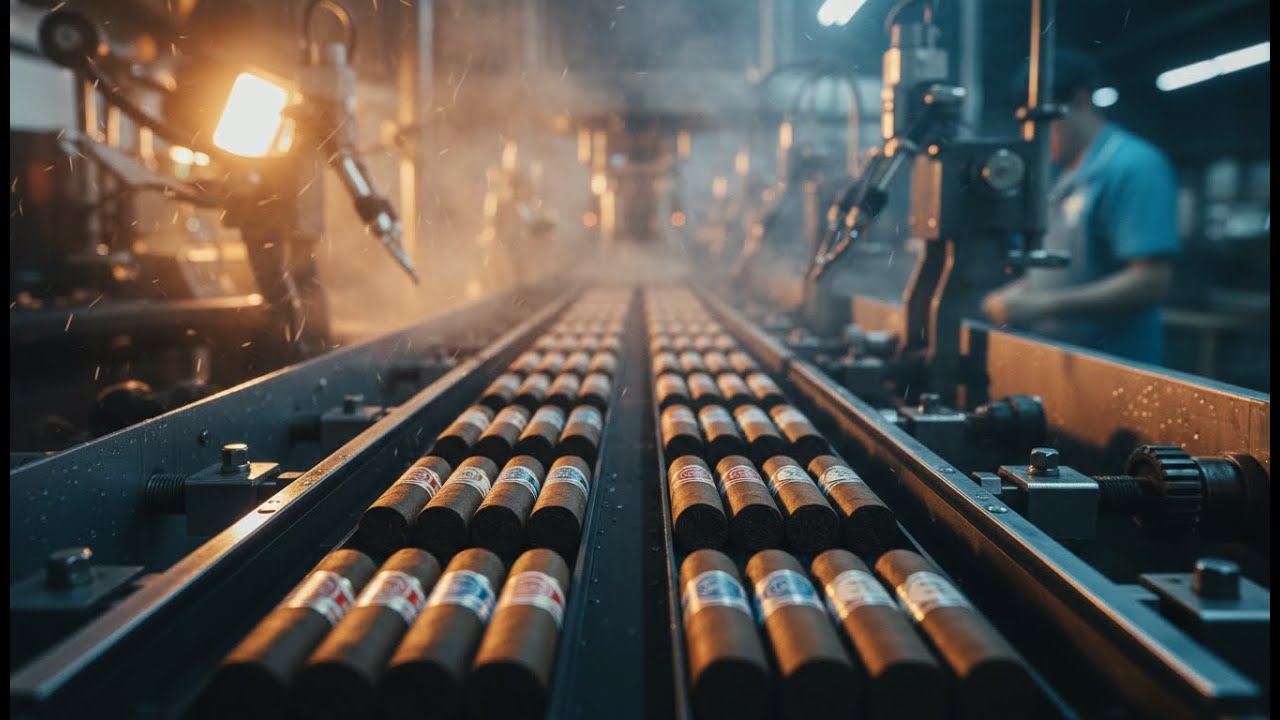 How Millions of Hand Rolled Cigars Are Made Inside The Art Of Cigar Making Factory