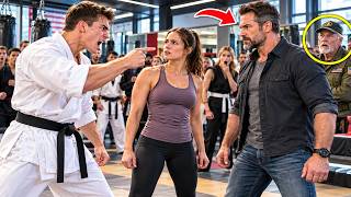 The Black Belt Threatened My Wife at the Dojo — Then Her Quiet Husband Stepped Forward