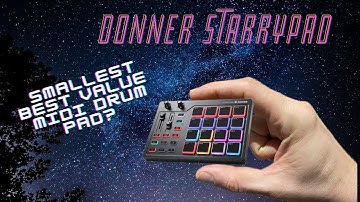 Donner Starrypad | Best MIDI Drum Pads? | MIDI Controller | Review