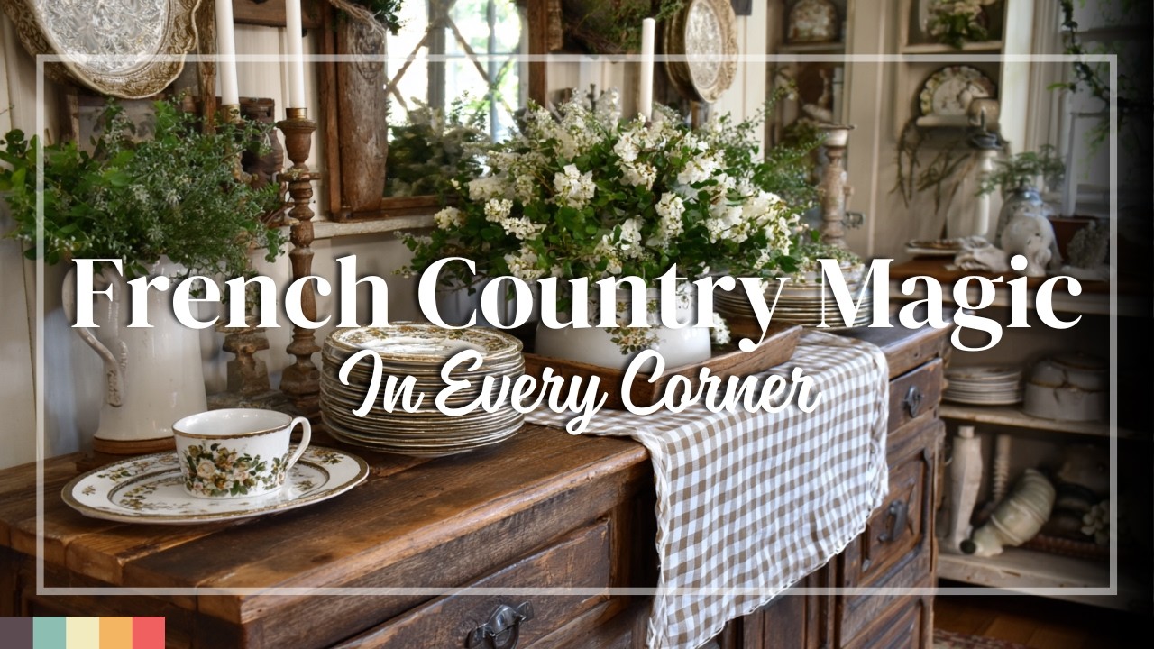 French Country Decor Ideas for Every Room | Infuse rustic grace and quiet sophistication throughout