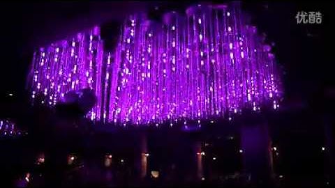 DMX led meteor lights