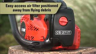 ECHO Chainsaws CS 271T Air Filter Product Knowledge Video