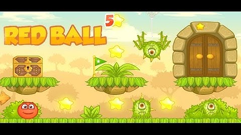 Red Ball 5 - Walkthrough - All Levels