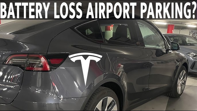 Long Term Parking a Tesla Model Y. #Tesla #EV #ElectricVehicles 