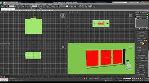 3ds Max Tutorial - PART 2 - Basic room interior with windows