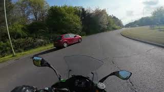 Roundabout pullout