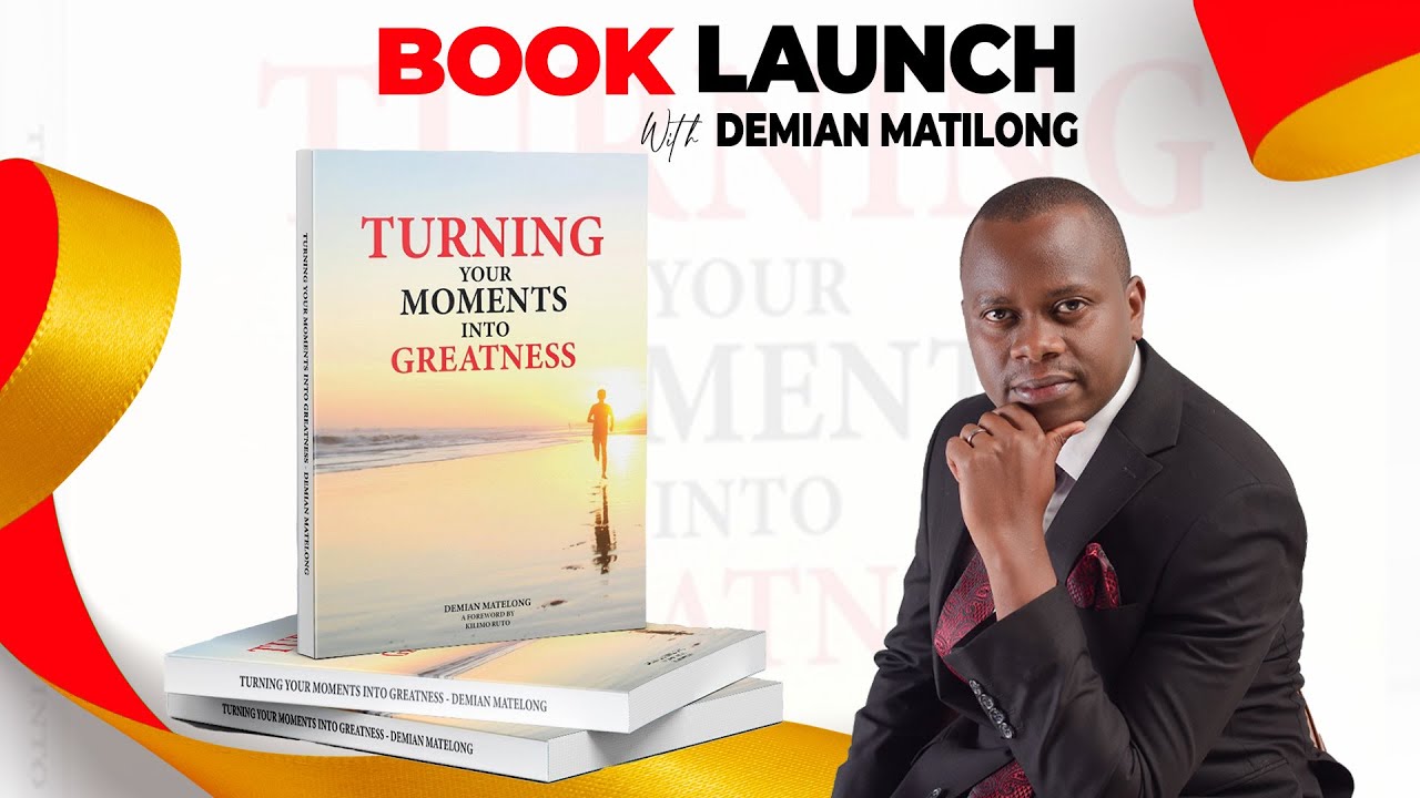 BOOK LAUNCH TURNING YOUR MOMENTS INTO GREATNESS - THE AUTHOR DEMIAN MATELONG  AT SIRIKWA HOTEL
