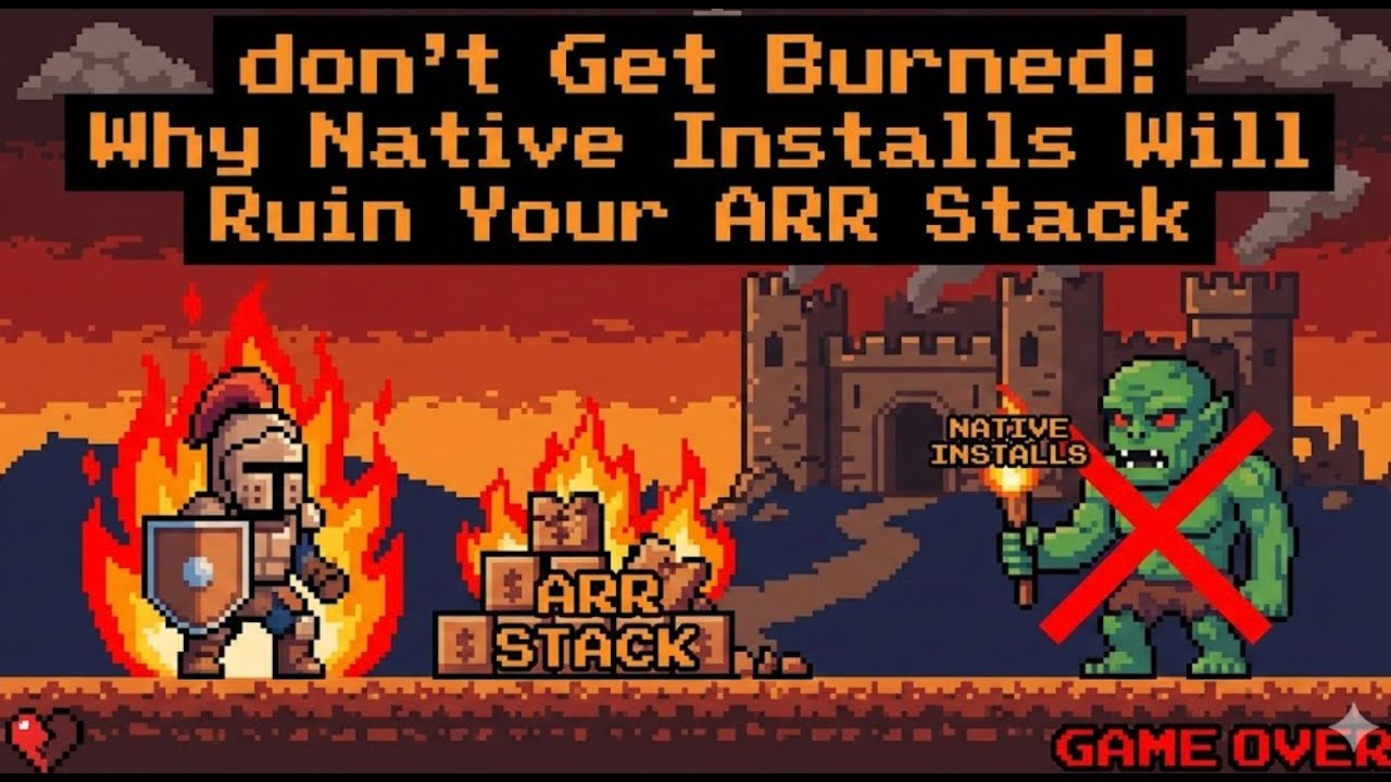 Don’t Get Burned: Why Native Installs Will Ruin Your ARR Stack - YouTube