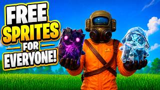 Fortnite + FREE Sprites for ANYONE in chat! 💬