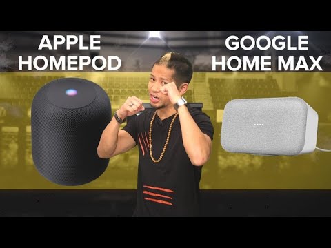 Apple HomePod vs. Google Home Max (Prizefight)
