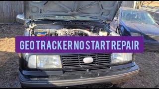Geo Tracker no start repair, quick fix!