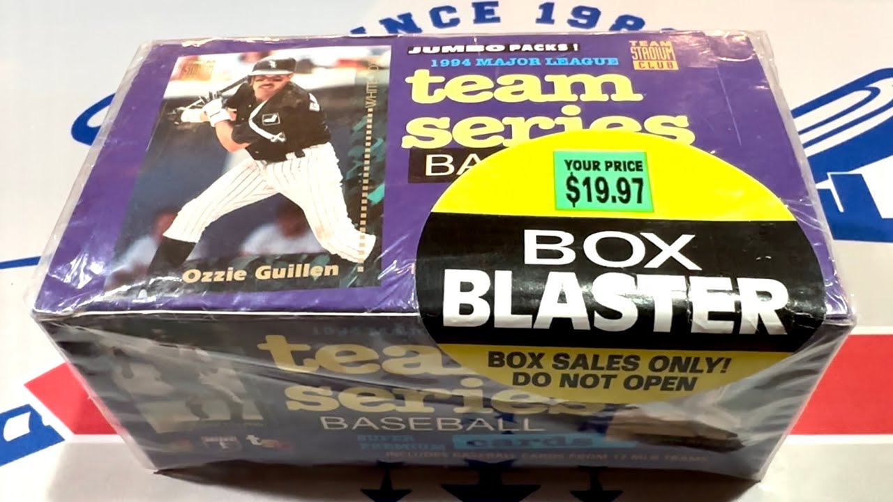 1994 STADIUM CLUB JUMBO BOX OPENING! (Throwback Thursday) - YouTube
