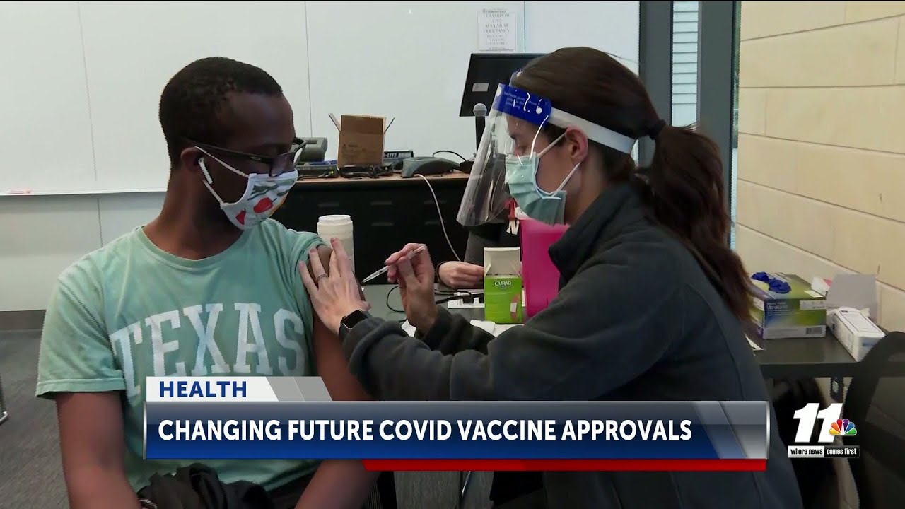 CHANGING FUTURE COVID VACCINE APPROVALS