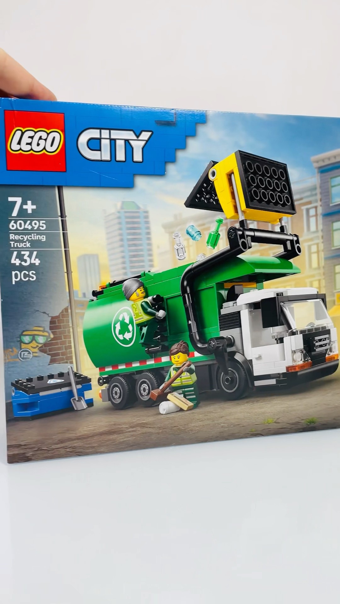 確認用 箱とゼンマイキー Lego City 60495 Recycling Truck - YouTube