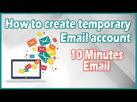 How to Create Temporary Email in second | 10 minute mail