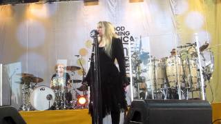 Stevie Nicks - Stand Back &amp; Ghosts Are Gone Rehearsal 8/26/2011 GMA - NYC