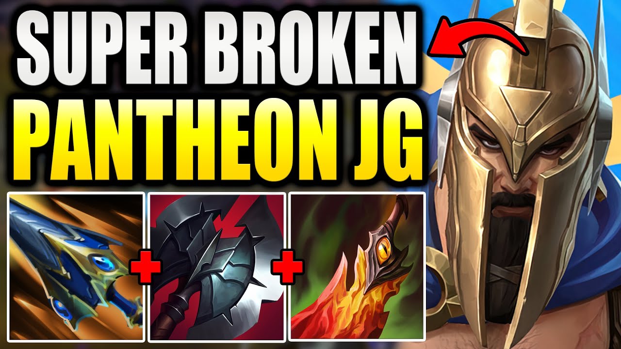 HOW TO ABUSE THE POWER OF PANTHEON JUNGLE TO CLIMB SUPER EASILY.