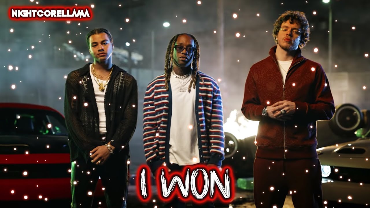 Ty Dolla ign, Jack Harlow & 24kGoldn I Won (Lyrics) Nightcore