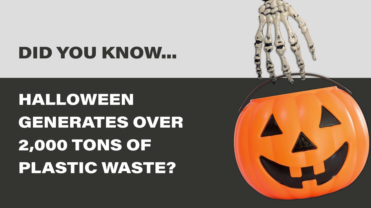 Did You Know...Halloween Generates Over 2,000 Tons of Plastic Waste?