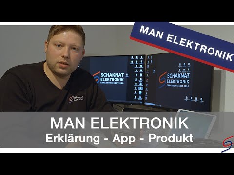 MAN ELEKTRONIK - Erklärung + Anleitung von der App