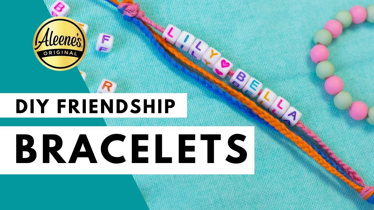 Easy Friendship Bracelet Tutorial - TheMamasGirls