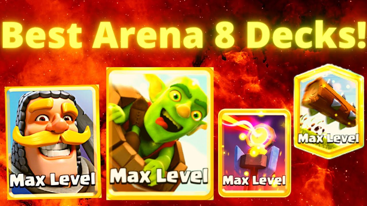 *TOP 3 DECKS* for Arena 8 in Clash Royale! Best Decks for Arena 8 for