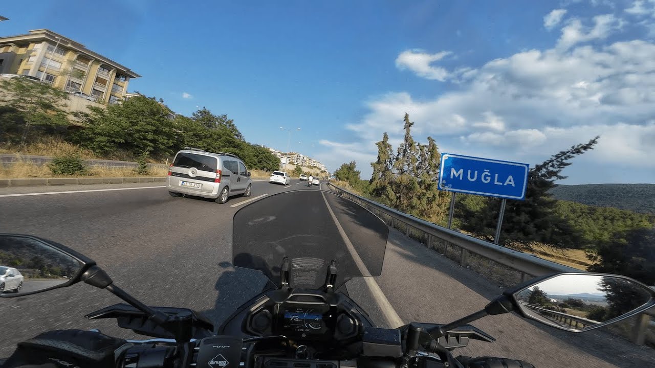 Motovlog #4: Muğla Şehir Turu | Yamaha Tracer 7