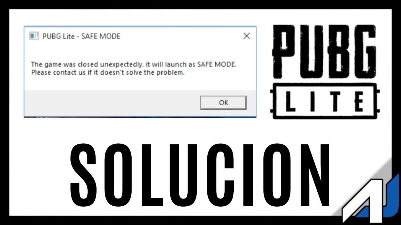 Error Pubg Lite No Abre Solucion Safe Mode Youtube