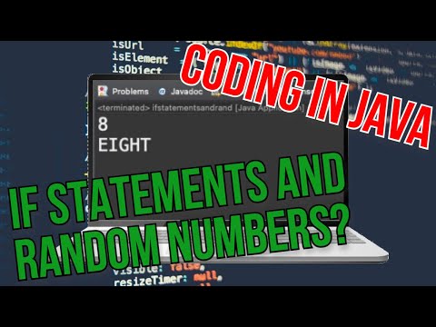 If Statements and Random Numbers | Java Programming #9 | Coding Club