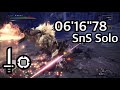 [MHW:I]嗚呼、マッスルボディ　ラージャン２頭（捕獲）　片手剣ソロ　06'16"78/Muscle Monkey Madness Rajang×2 Sword and Shield Solo