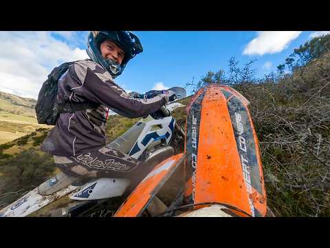 Battling for the Lead 3hrs Into the South Island's HARDEST Enduro