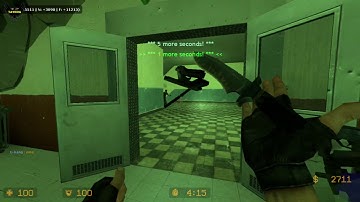 Mad round, ZOMBIE ESCAPE MOD ON COUNTER-STRIKE: SOURCE, MAP: ZE_shaurma, LEVEL 2, CSS