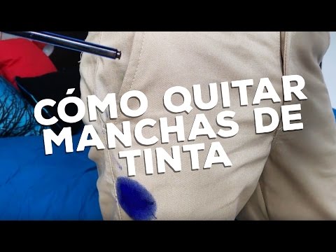 Video: Cómo Quitar La Tinta