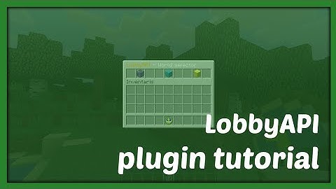 LOBBYAPI PLUGIN || Tutorial [Nederlands/Dutch]