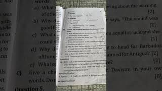 Class8 English language question paper