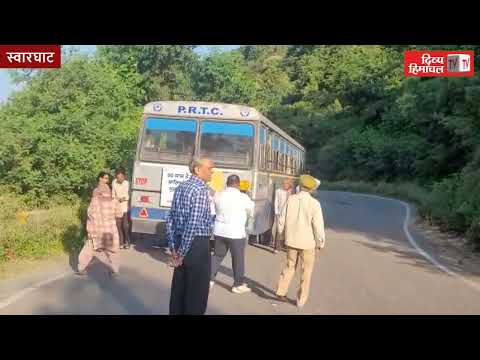 Accident between Punjab Roadways bus and pilgrims' car in Shri Naina Devi