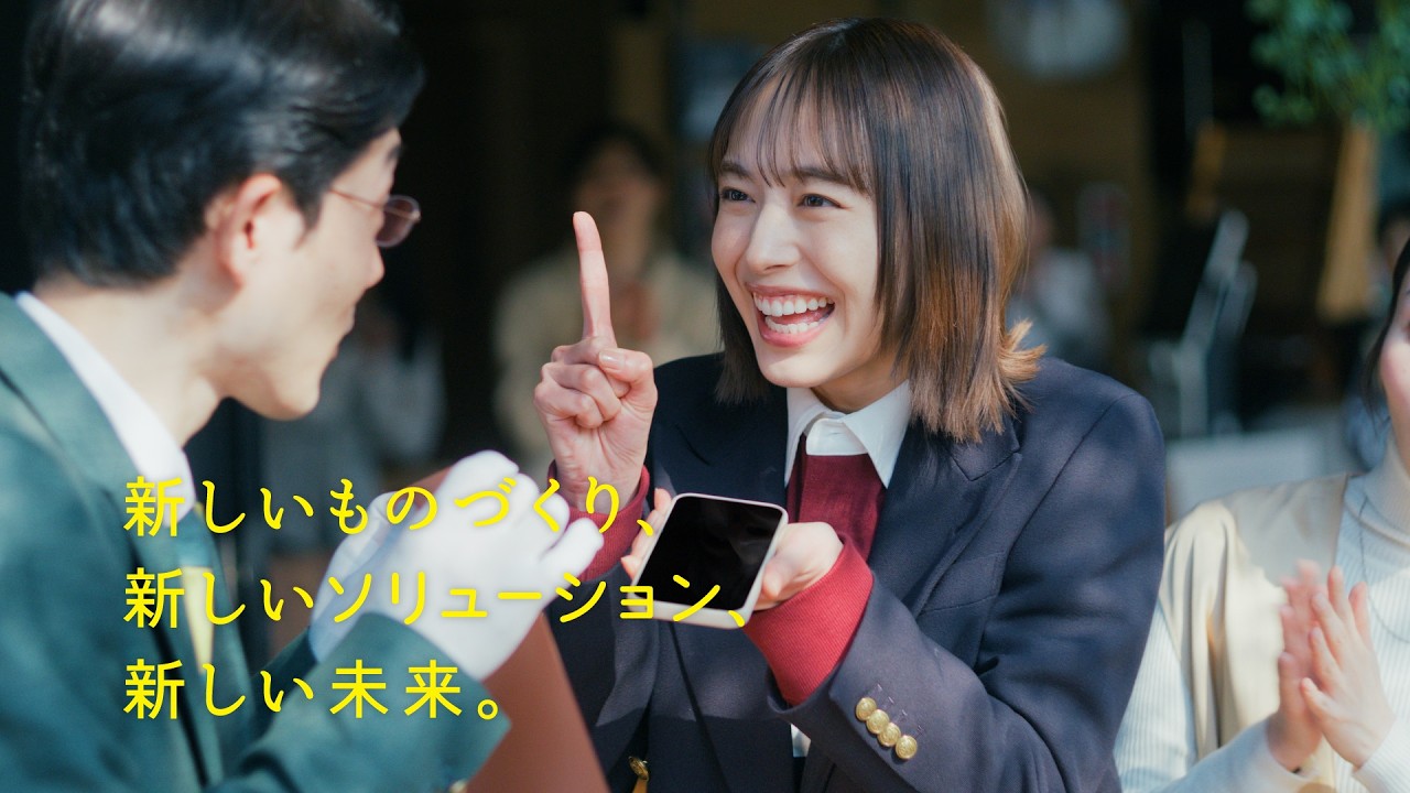 三井金属鉱業「未来ミュージアム」篇 「マテリアルを語る人 銅箔」篇