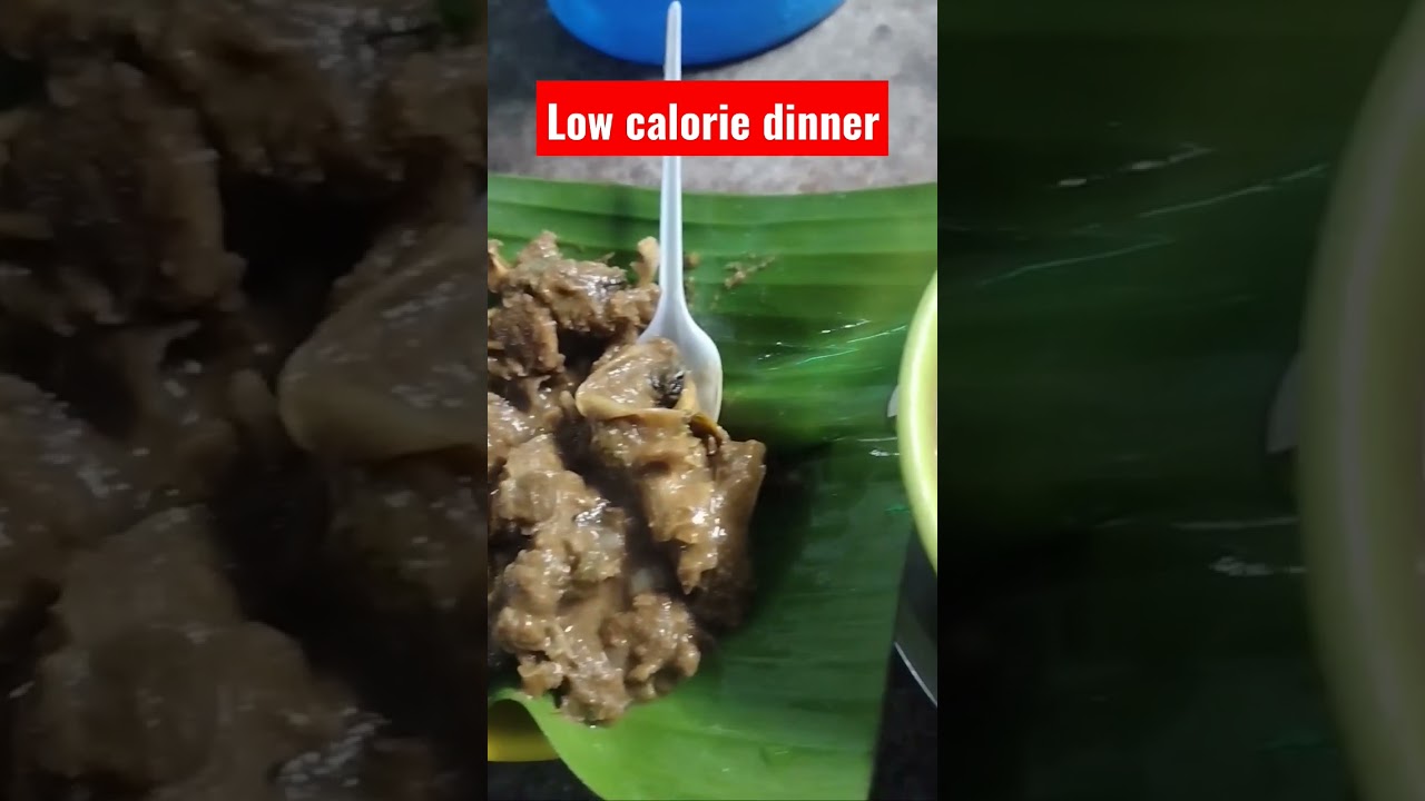 Low calorie dinner
