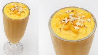 झटपट बनाये आम की लस्सी - Instant Mango Lassi - Mango Yogurt Smoothie - Summer Drink - Sweet Lassi