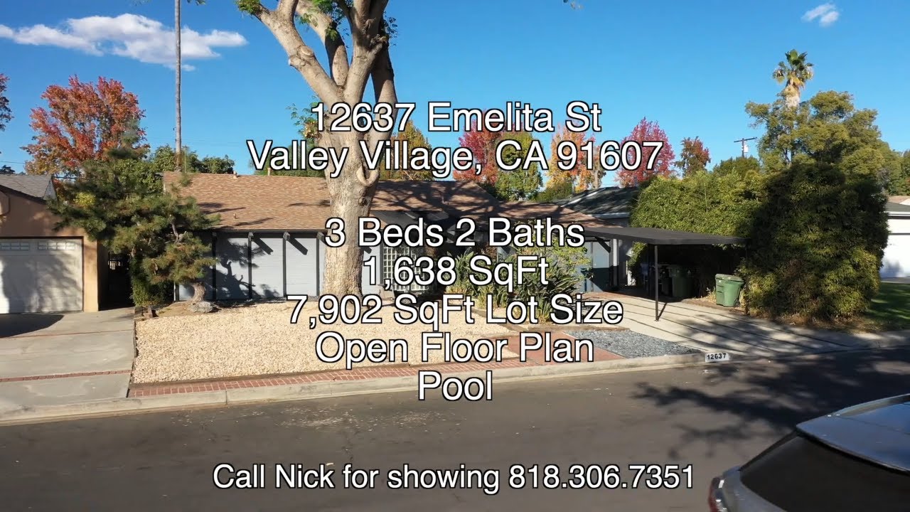 12637 Emelita St - Property Tour - $5,250 / Month