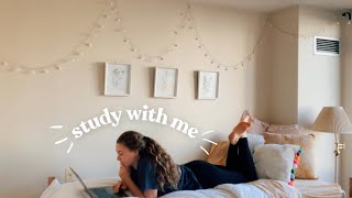 College Day in the Life  STUDY VLOG