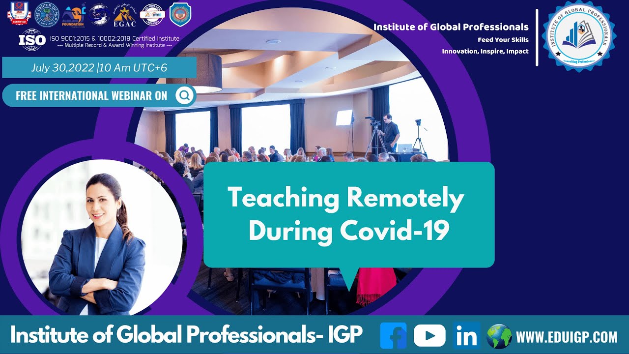 Teaching Remotely During Covid-19 - YouTube